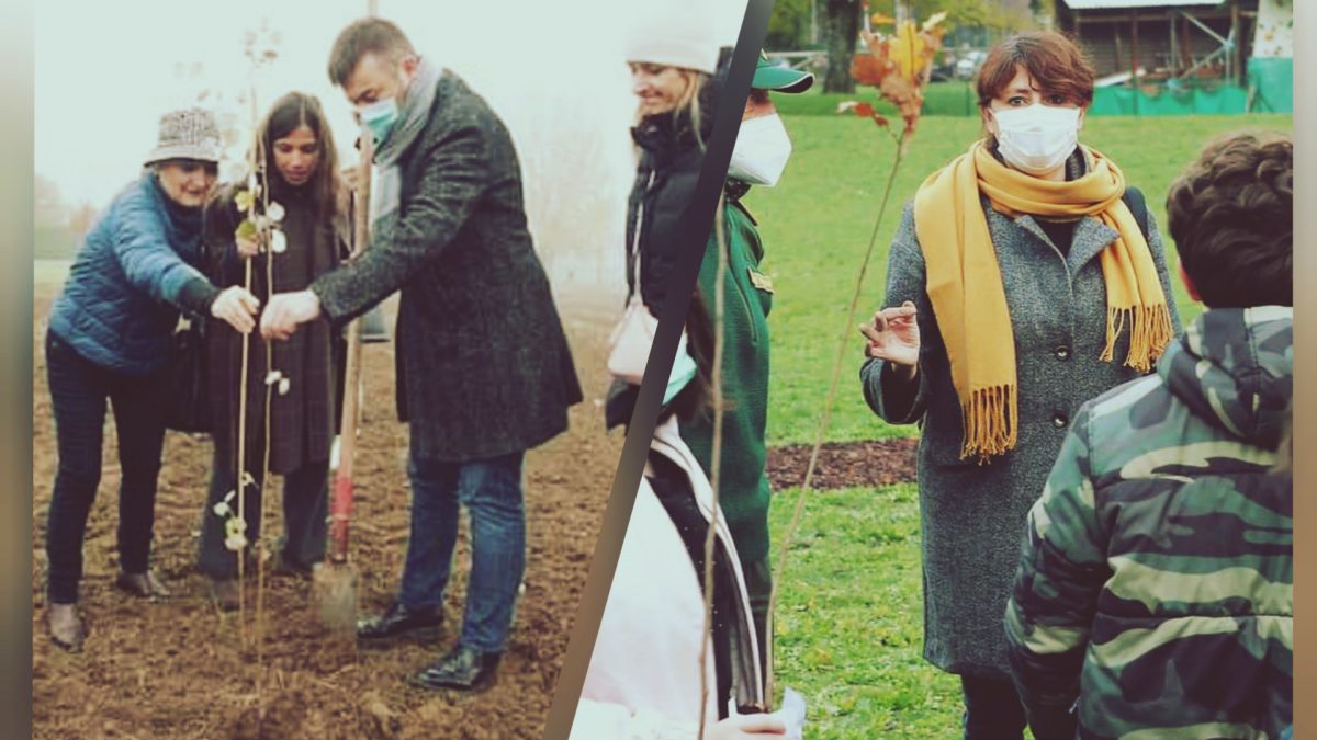 “UN ALBERO PER OGNI NUOVO NATO” NEL PARCO DI VIA JAN PALACH