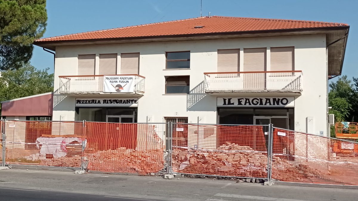 FAGIANO ADDIO: IN ARRIVO UN “ASIAN FUSION”