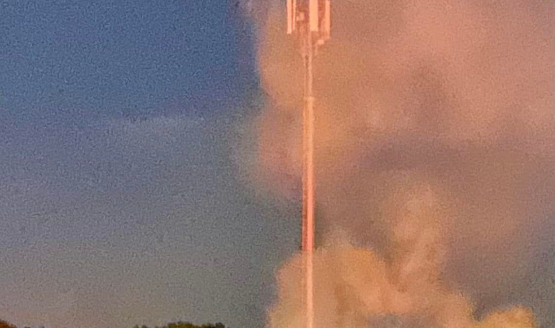 FUMO DALL’ANTENNA DI VIA PIRANDELLO, SI PENSA AL CORTO CIRCUITO