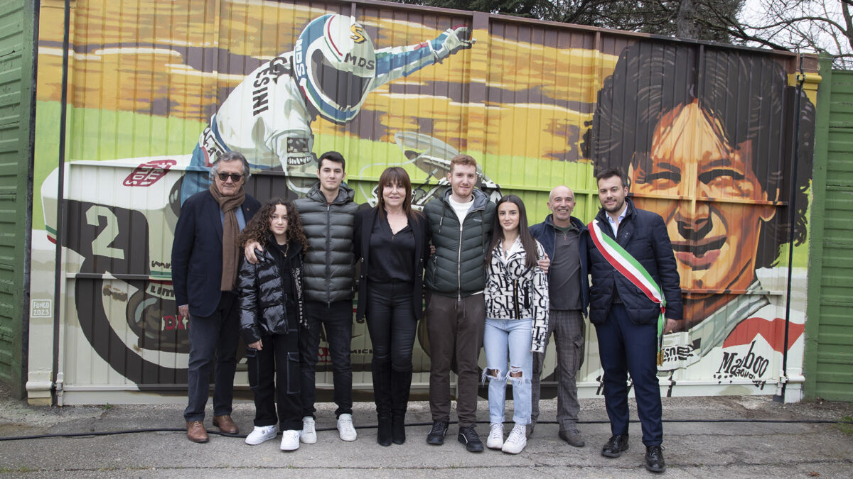 GRESINI, DUE ANNI DOPO IL SUO RICORDO RIVIVE NEL MURALES DI “FUNGO”