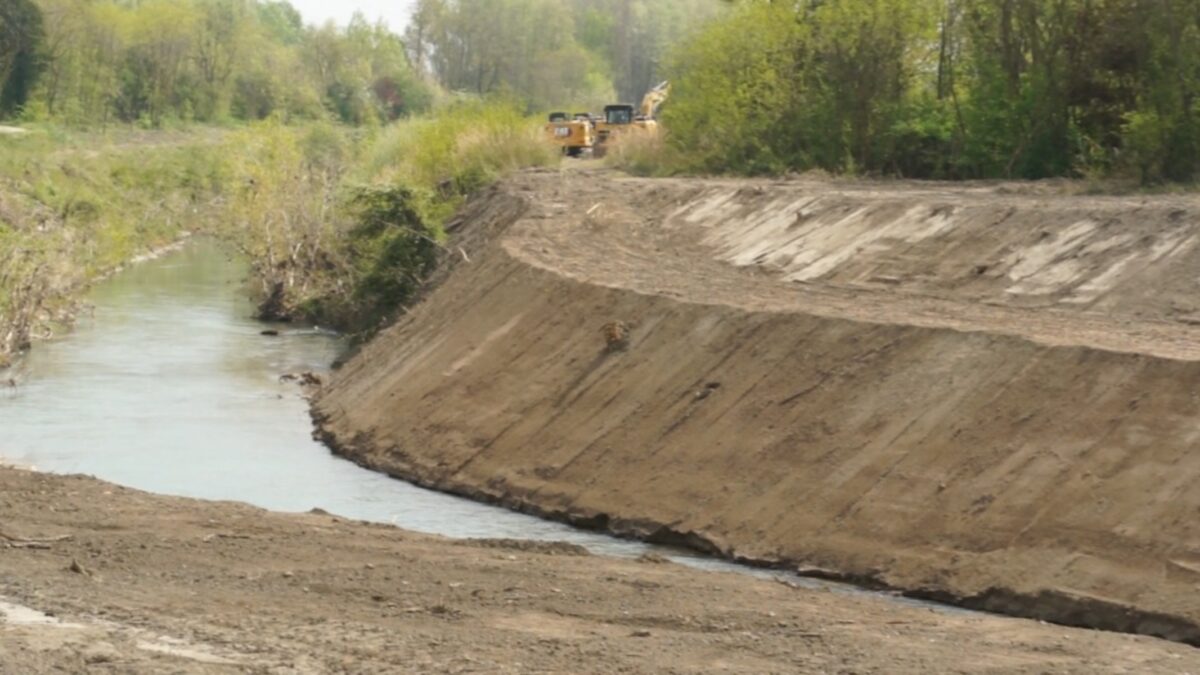 500 MILA EURO PER IL SANTERNO, ARGINI RIPULITI E ALBERI ABBATTUTI