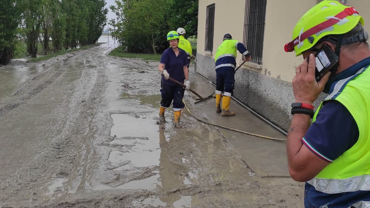 DALLA LIGURIA A SPAZZATE, L’INTERVENTO DELLA PROT. CIVILE LIGURE