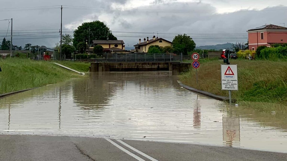 CASTEL BOLOGNESE, UNA VITTIMA, L’UOMO É STATO TRAVOLTO DALL’ACQUA