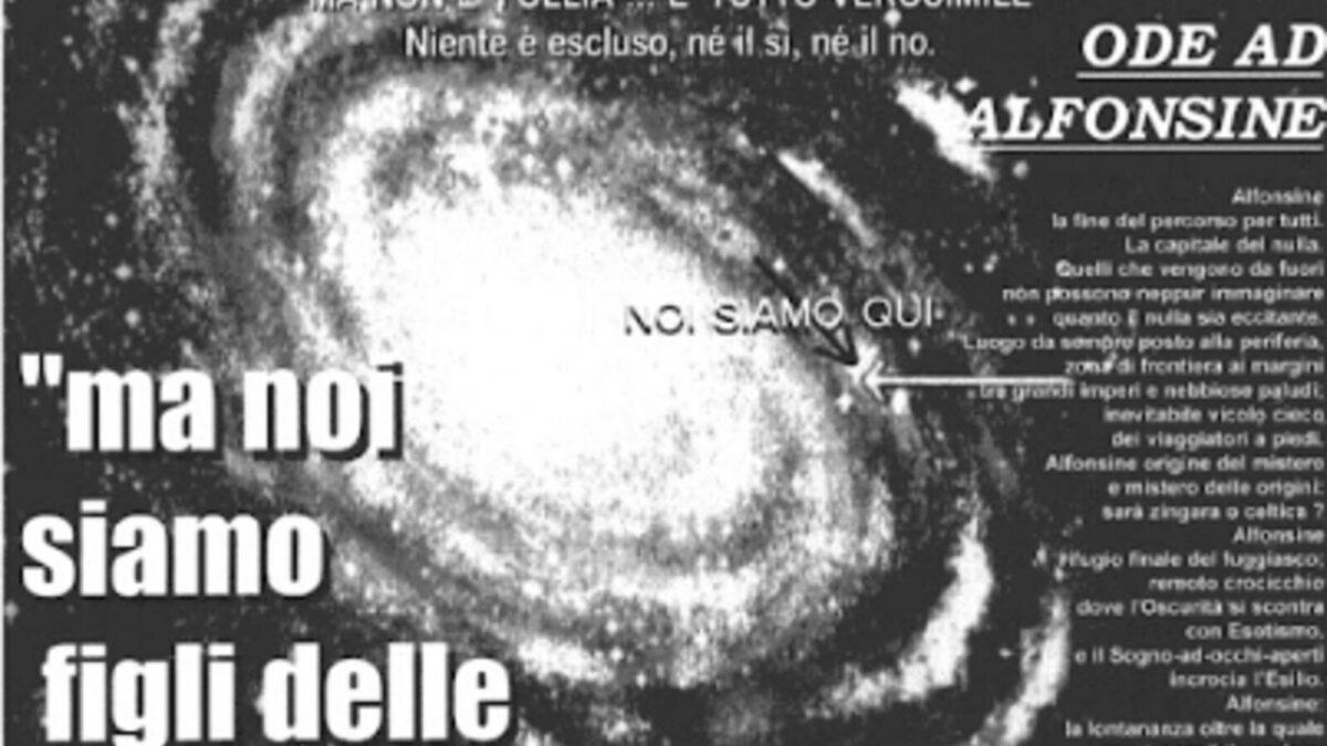 LE ORIGINI DI ALFONSINE “NOI SIAMO I FIGLI DELLE STELLE”