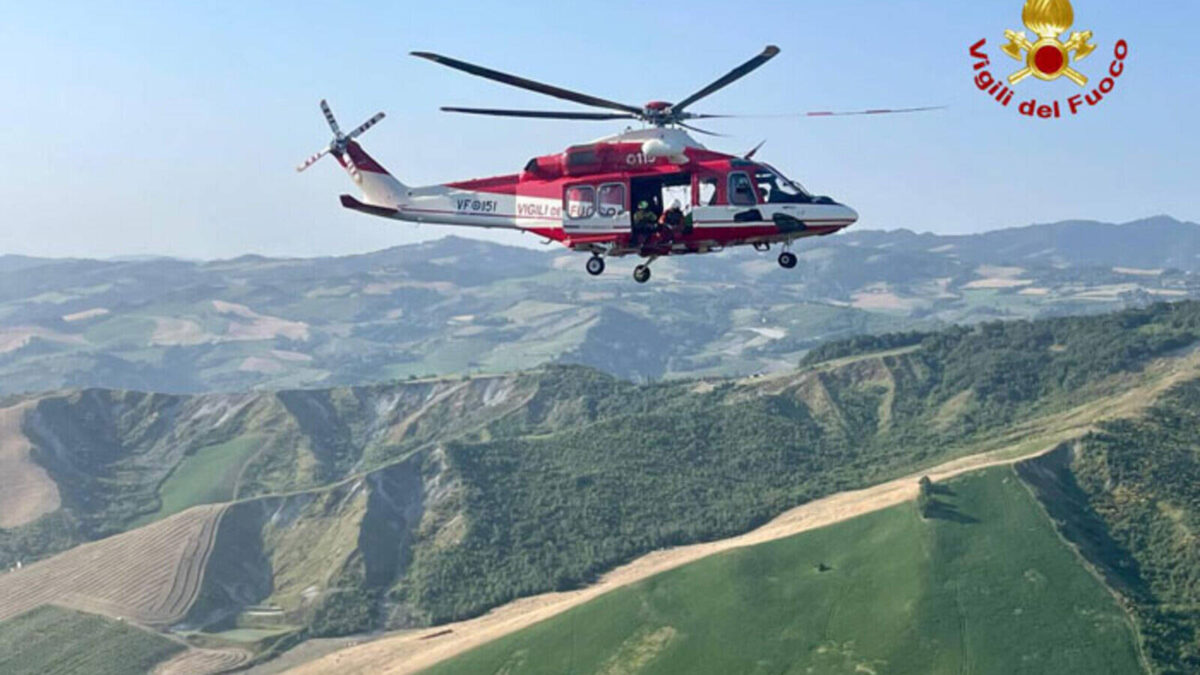 IN PRIMA LINEA, VIGILI DEL FUOCO E IL  SALVATAGGIO DELL’83ENNE DISPERSO