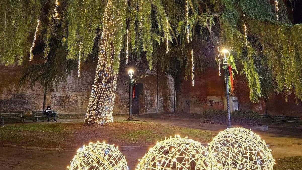 Giardino S.Domenico, residenti scoraggiati “Luminarie a rischio”